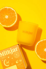 CITRUS ESSENTIAL OIL 8oz CANDLE by MILK JAR CANDLE CO.