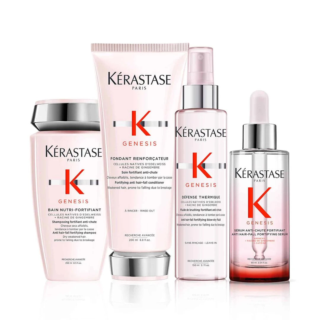 GENESIS ANTI-FALL DUE TO BREAKAGE ROUTINE FOR THIN TO MEDIUM HAIR BY KERASTASE