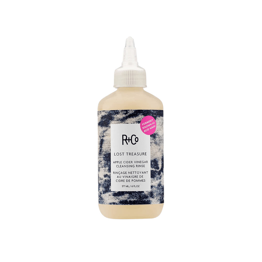 R+Co Lost Treasure Apple Cider Vinegar Cleansing Rinse for scalp buildup and shine in Canada