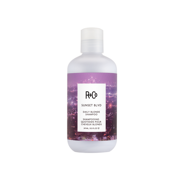 Sunset BLVD Daily Blonde Shampoo by R+Co-Curious Salon