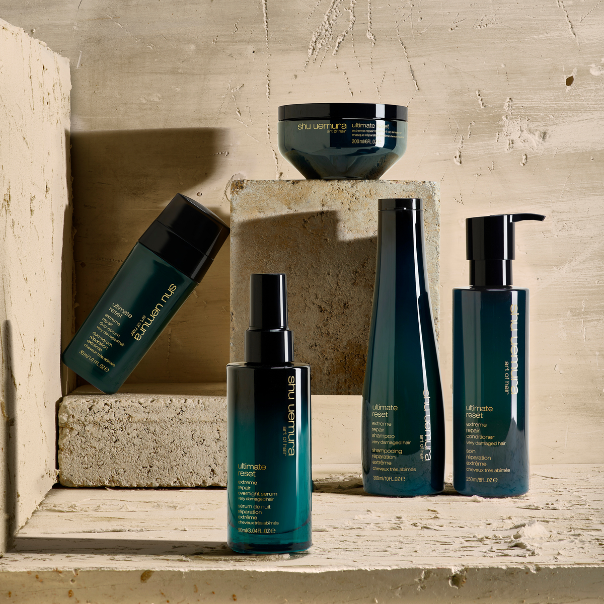 Shu Uemura Ultimate Reset collection CuriousSalons Calgary Canada 