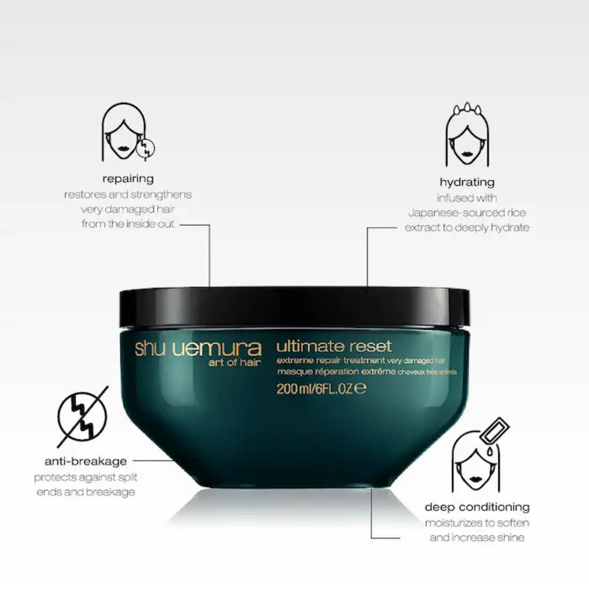 Shu Uemura Ultimate Reset Extreme Repair Treatment Mask, image 2 of 8