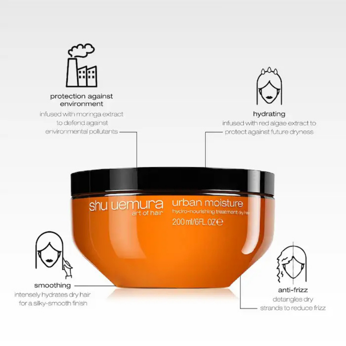 Shu Uemura Urban Moisture Hydro-Nourishing Mask, image 2 of 10