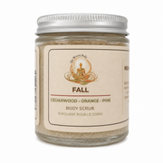"The Woven Body FALL Body Scrub in Cedarwood, Orange & Pine — made with Himalayan, Dead Sea & Epsom salts, Curious Salons