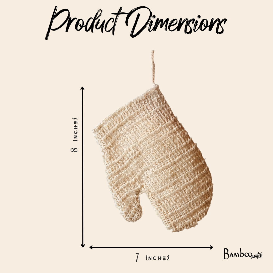 Sisal Exfoliating Shower Glove