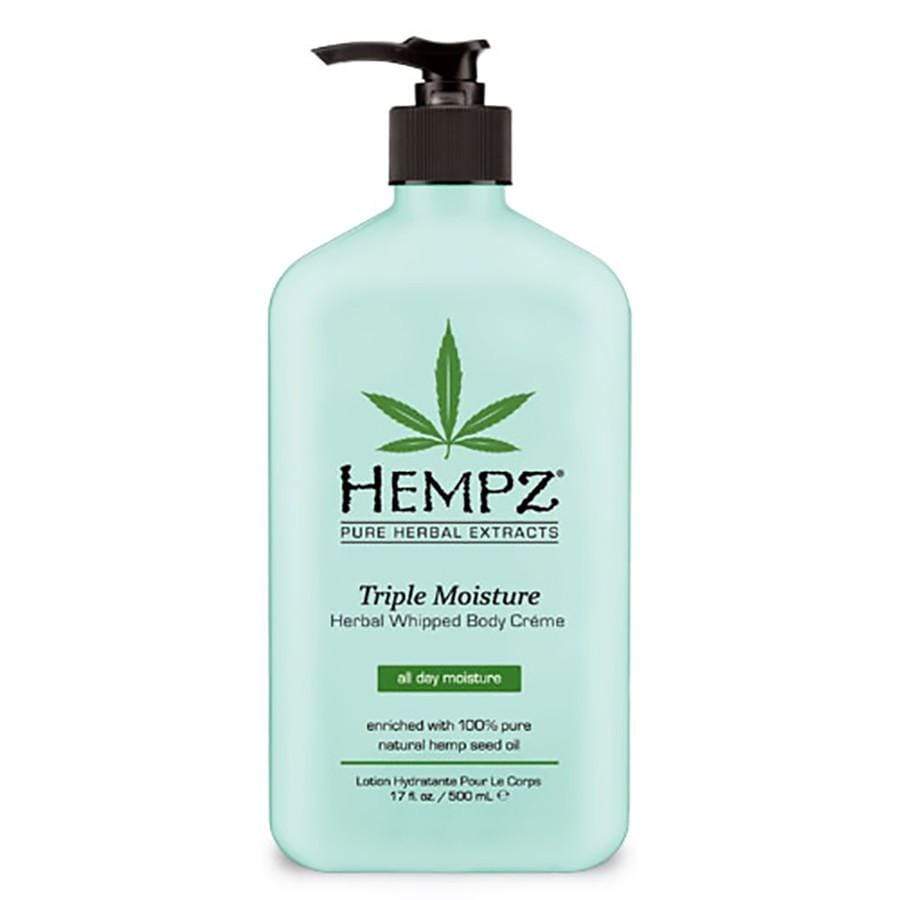 Triple Moisture Herbal Whipped Body Crème by HEMPZ