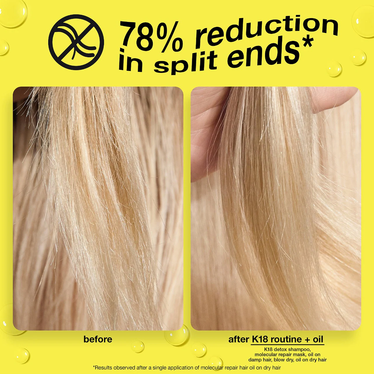 Molecular Repair Hair Oil by K18 Biomimetic Hairscience