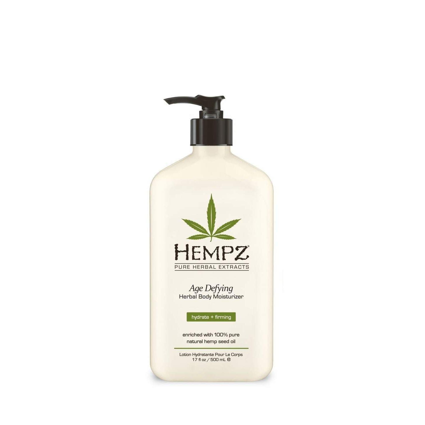 Age Defying Herbal Body Moisturizer by HEMPZ