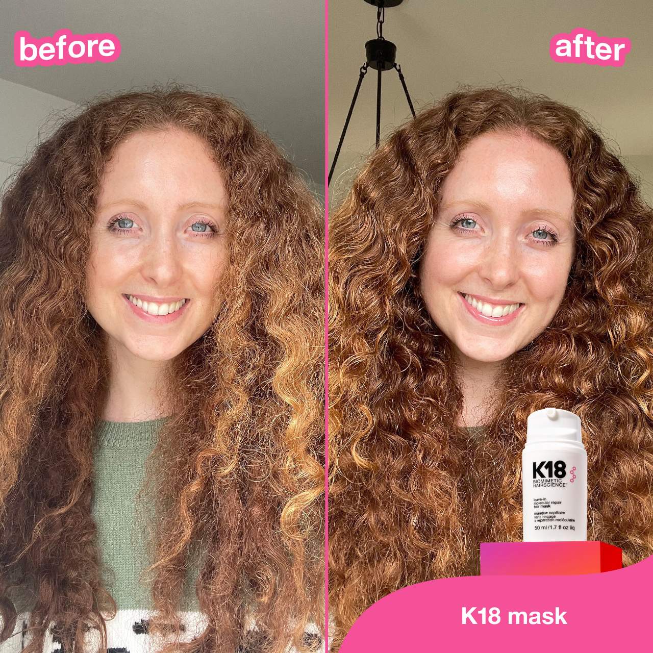 Leave-In Molecular Repair Hair Mask by K18 Biomimetic Hairscience