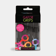 Black Gator Grip Clips - Set of 4 by Framar