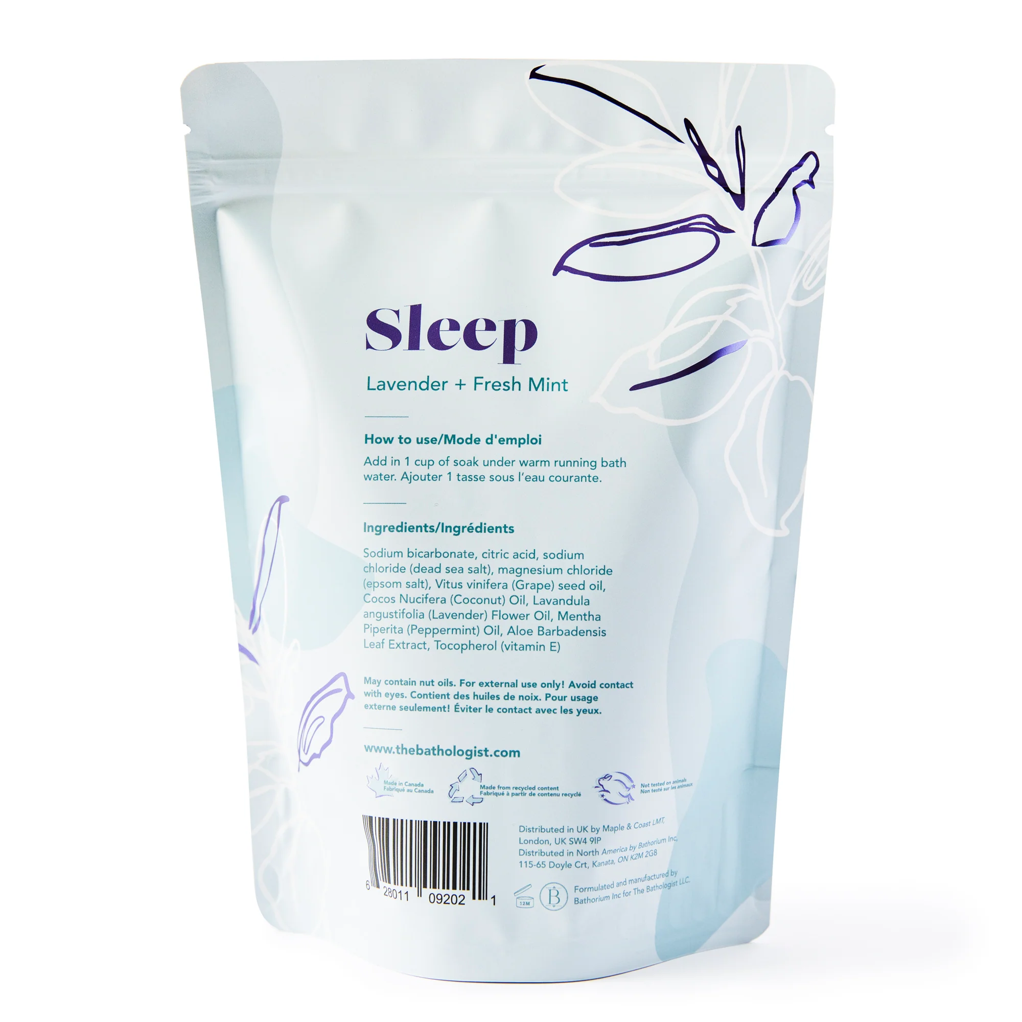 Sleep Fizzy Bath Soak by Bathorium