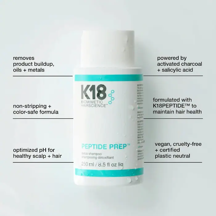 PEPTIDE PREP™ Clarifying Detox Shampoo by K18