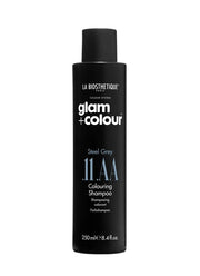 Black shampoo bottle with 'La Biosthetique' branding on a white background