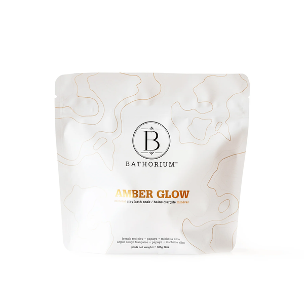 Amber Glow Clay Mineral Soak by Bathorium -Curious Salon