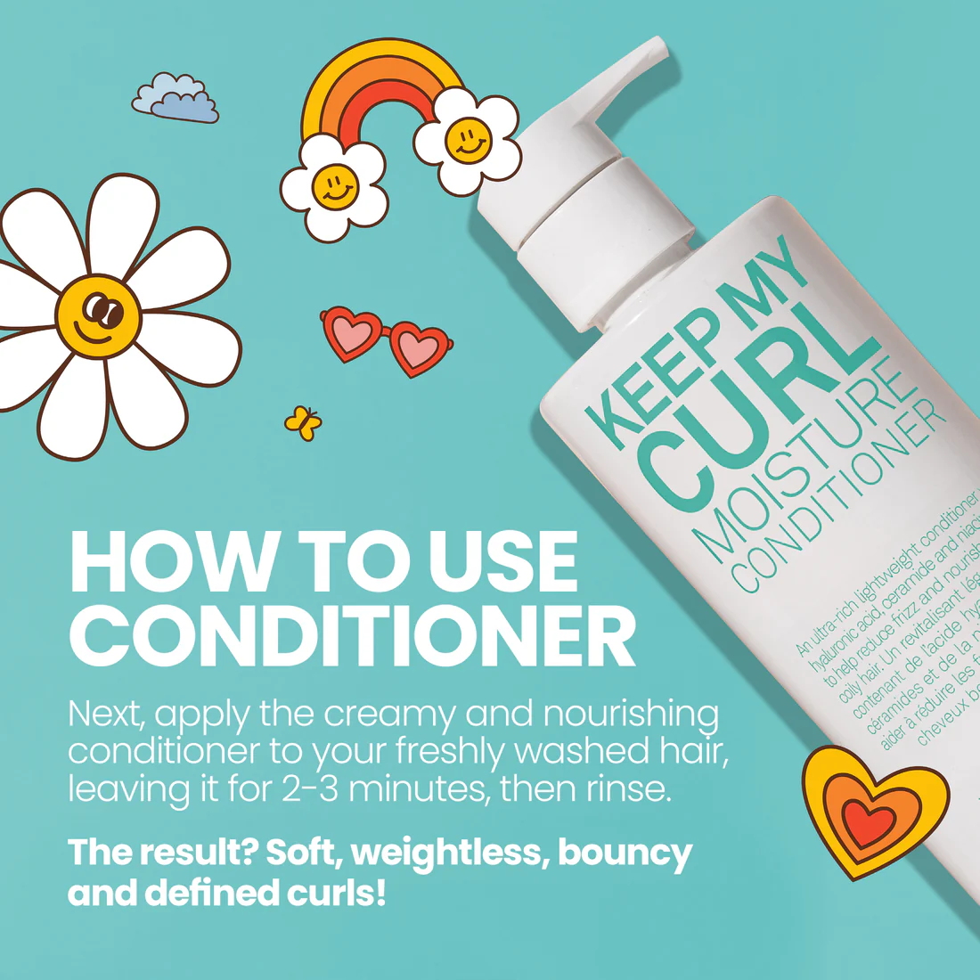 ELEVEN Australia Keep My Curl Moisture Conditioner for curly frizzy hair in Canada how to use