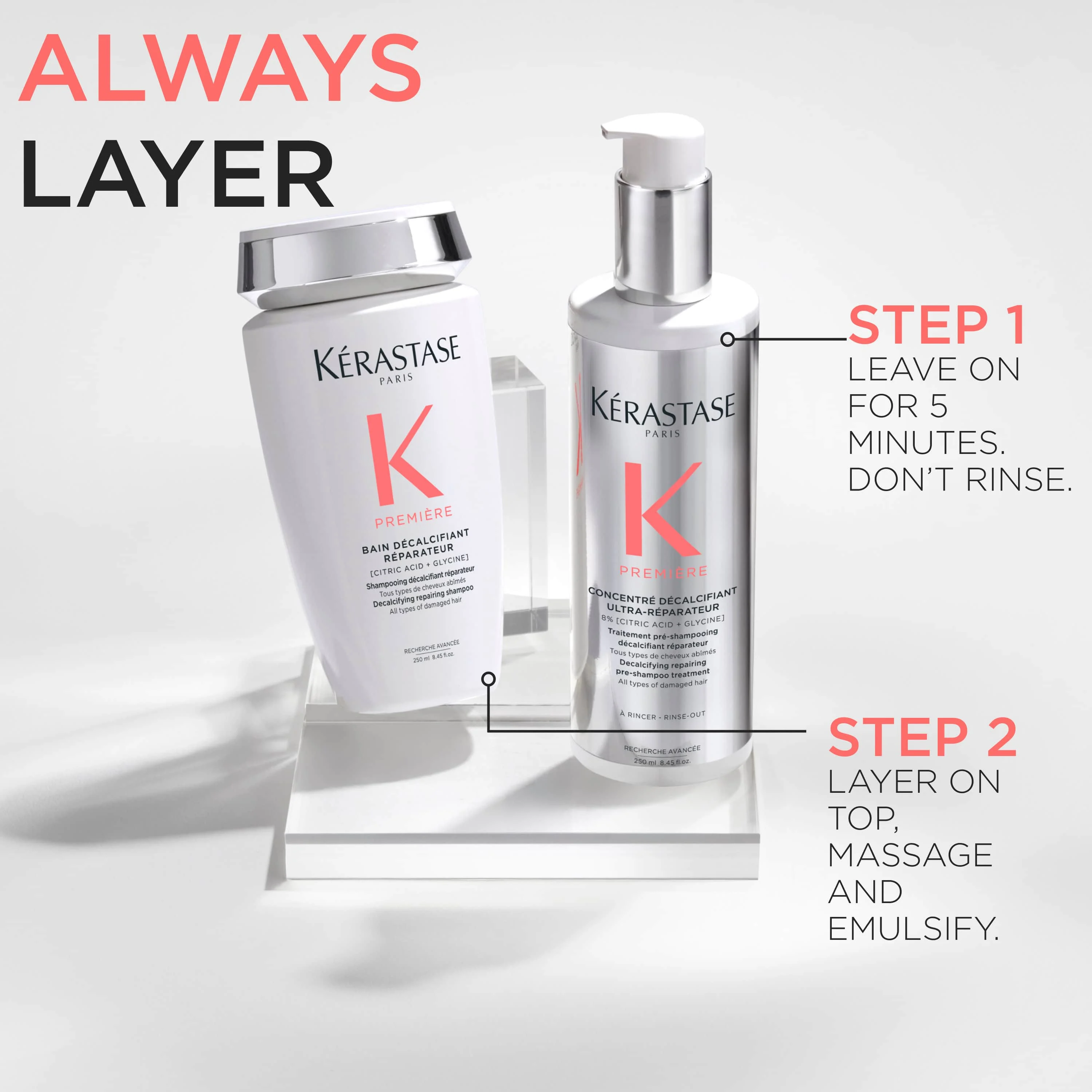 PREMIÈRE Repairing Luxury Haircare Holiday Set for Damaged Hair by Kérastase – Limited Edition (***DOES NOT SHIP IN GIFT BOX***)