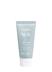 Tube of La Biosthetique Style Glossing Cream on a white background