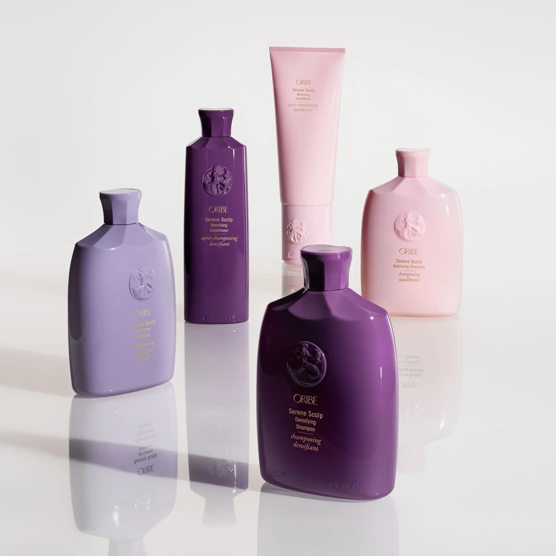 Oribe Serene Scalp Balancing Shampoo for dry flaky scalp care in Canada