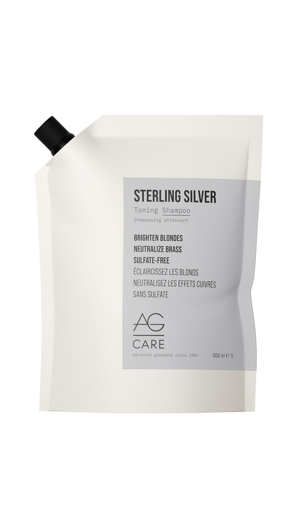 STERLING SILVER TONING SHAMPOO by AG - Curious Salon