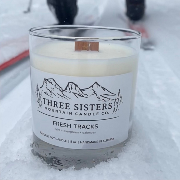 Fresh Tracks by Three Sisters Mountain Candle Co-Curious Salon