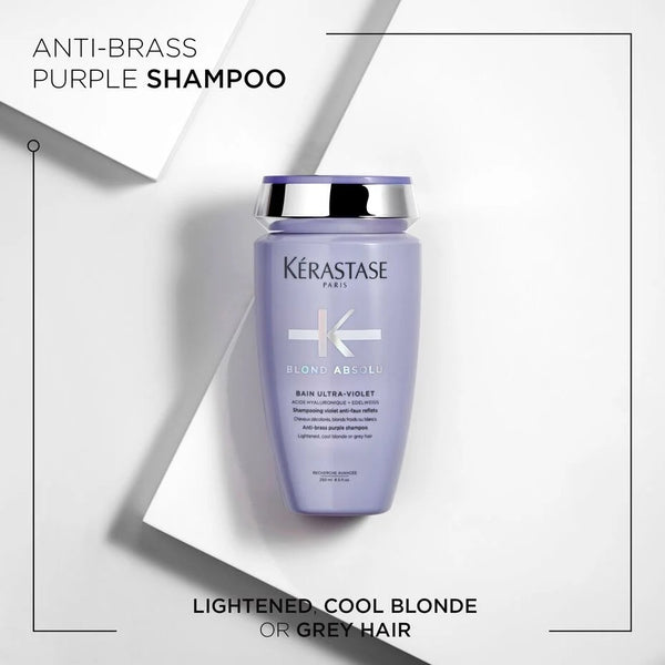 Blond Absolu Bain Ultra-Violet Shampoo by Kerastate-Curious Salon