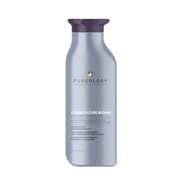 Strength Cure Blonde Shampoo by PUREOLOGY-Curious Salon