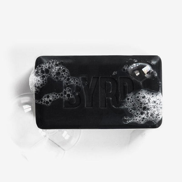 ACTIVATED CHARCOAL EXFOLIATING BAR BY BYRD-Curious Salon
