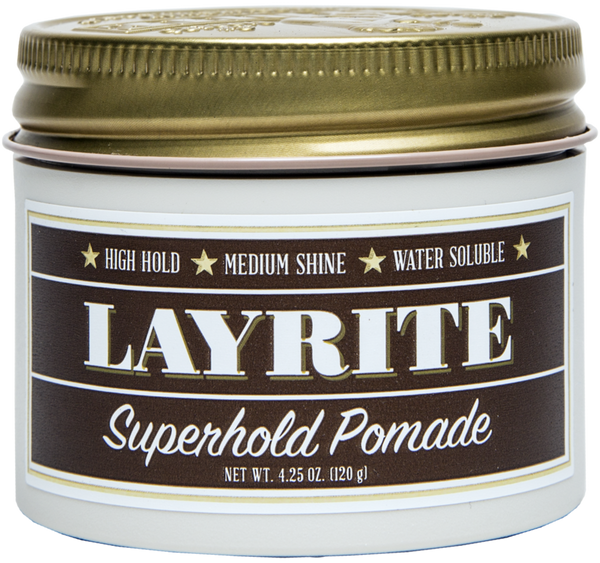Superhold Pomade by Layrite-Curious